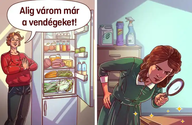 bútorok, érdekességek, fürdőszoba, hálószoba, konyha, lakás, lakberendezés, növények, otthon, pszichológia, rendetlenség, személyiség, személyiségjegyek, szervezettség, tippek