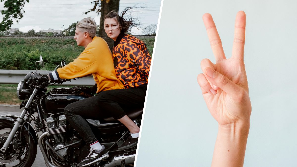 Pourquoi les motards font-ils ce signe en V que les automobilistes ne comprennent pas ?